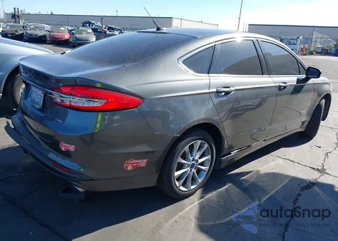 2017 Ford Fusion Energi Se Luxury из США, поврежденный, VIN 3FA6P0PU9HR329389